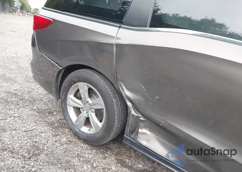 2019 Honda Odyssey Ex z USA, uszkodzony, nr VIN 5FNRL6H59KB031334